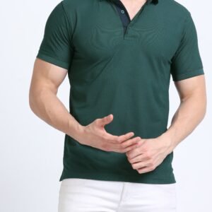 Premium Mars Polo T-Shirt - Bottle Green