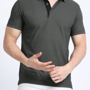Premium Mars Polo T-Shirt - Slate Grey