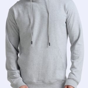 Hoodies With Out Zip- Grey