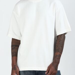 Cotton Oversized T-Shirt - White