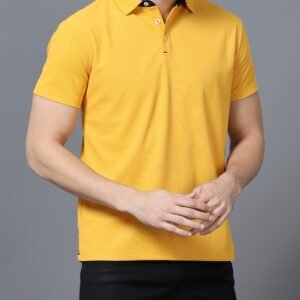 Premium Classic Mars Polo T-Shirt - Mustard