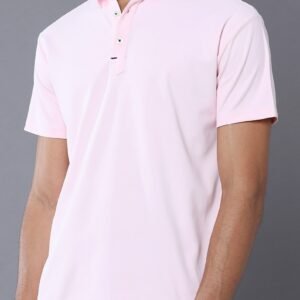 Premium Classic Mars Polo T-Shirt - Soft Pink